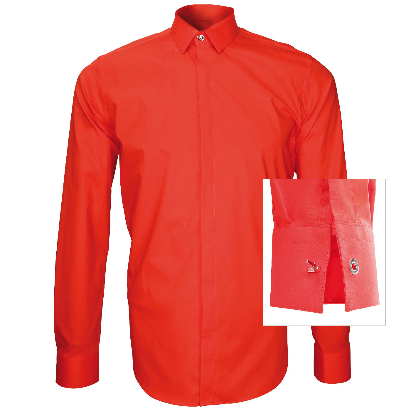 La chemise rouge pour homme de la nouvelle collection chemiseweb