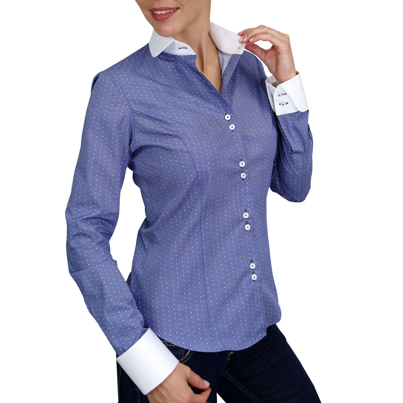 chemise femme col claudine