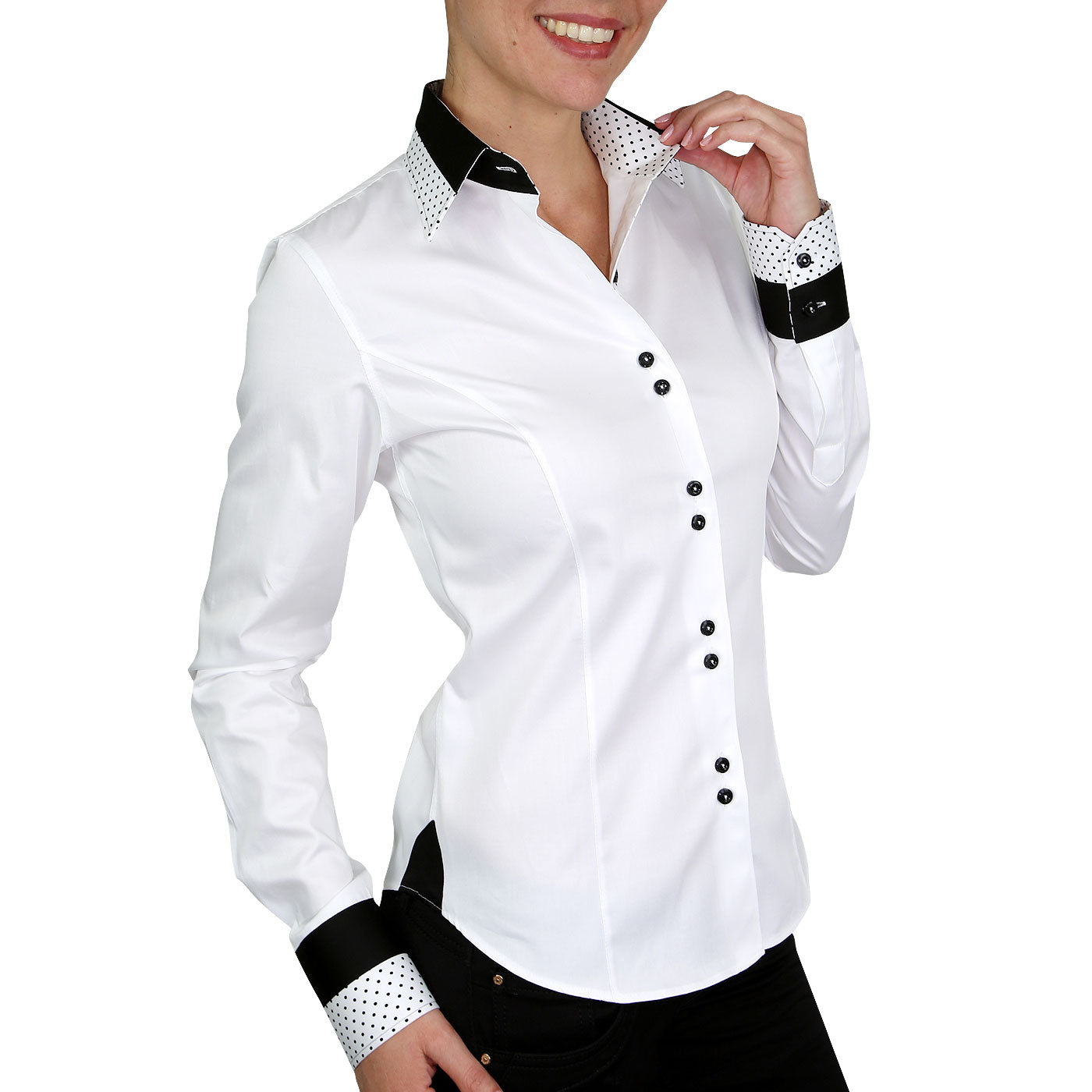 Chemise Warroard Adulte - Col Et Poignets Blancs - Occasion