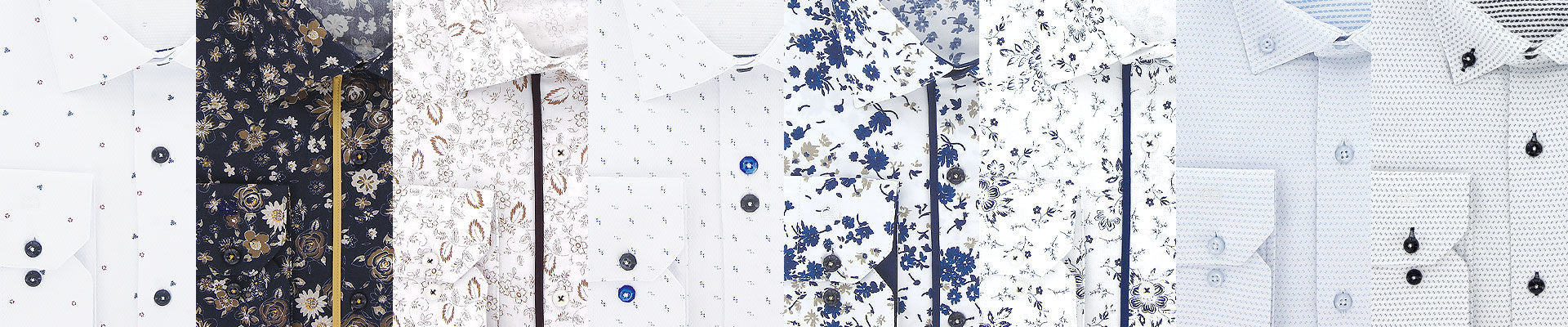 Chemises homme grandes tailles à tissu imprimé