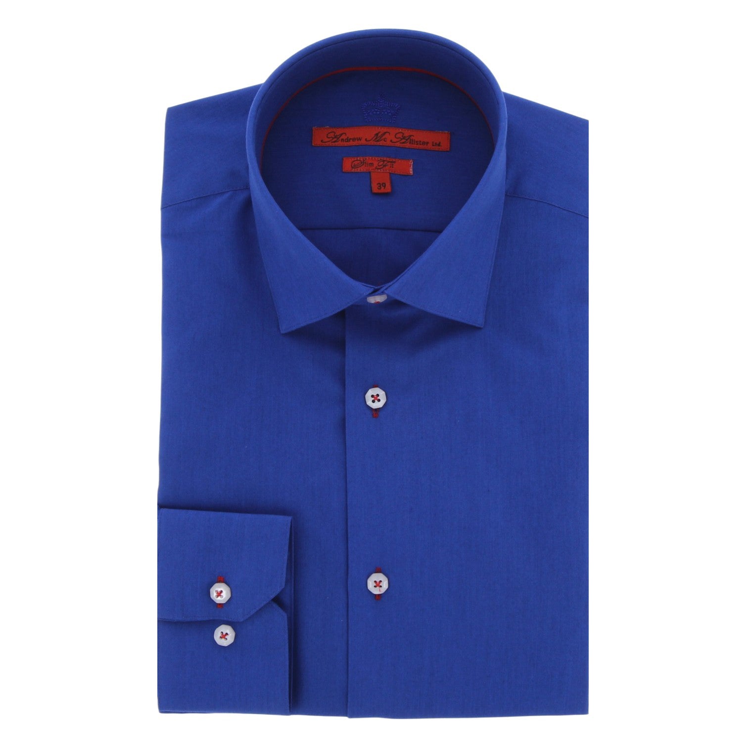 Chemise homme coupe cintré unie BATTERSEA Andrew Mac Allister AG9AM1