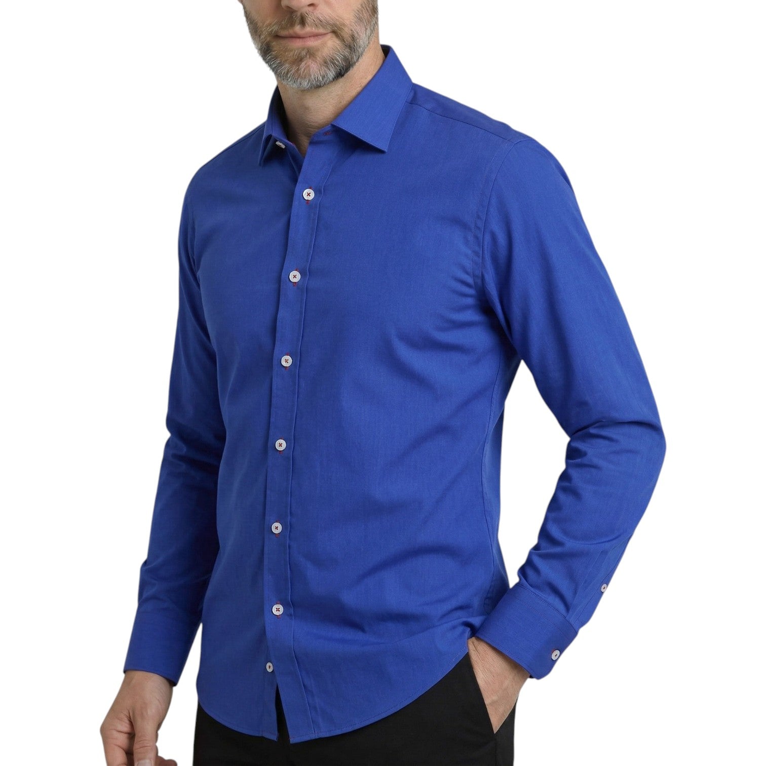 Chemise homme coupe cintré unie BATTERSEA Andrew Mac Allister AG9AM1
