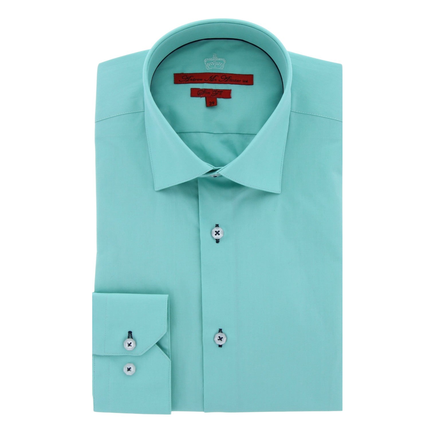 Chemise homme coupe cintré unie SUMMY Andrew Mac AllisterAG11AM1