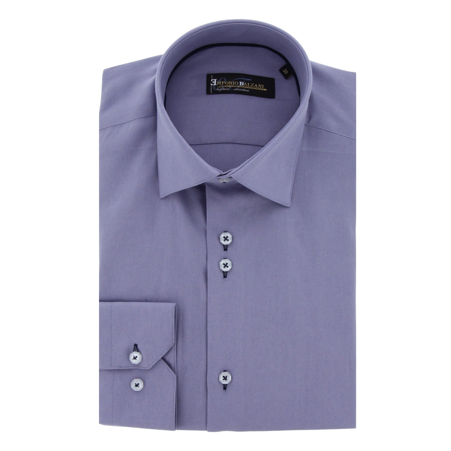 Chemise homme coupe droite unie BENITO Emporio Balzani AG3EB1