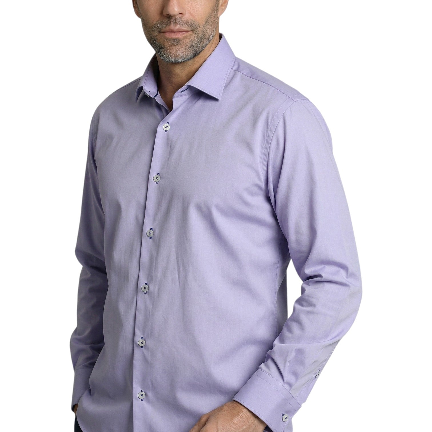 Chemise homme coupe droite unie BENITO Emporio Balzani AG3EB1