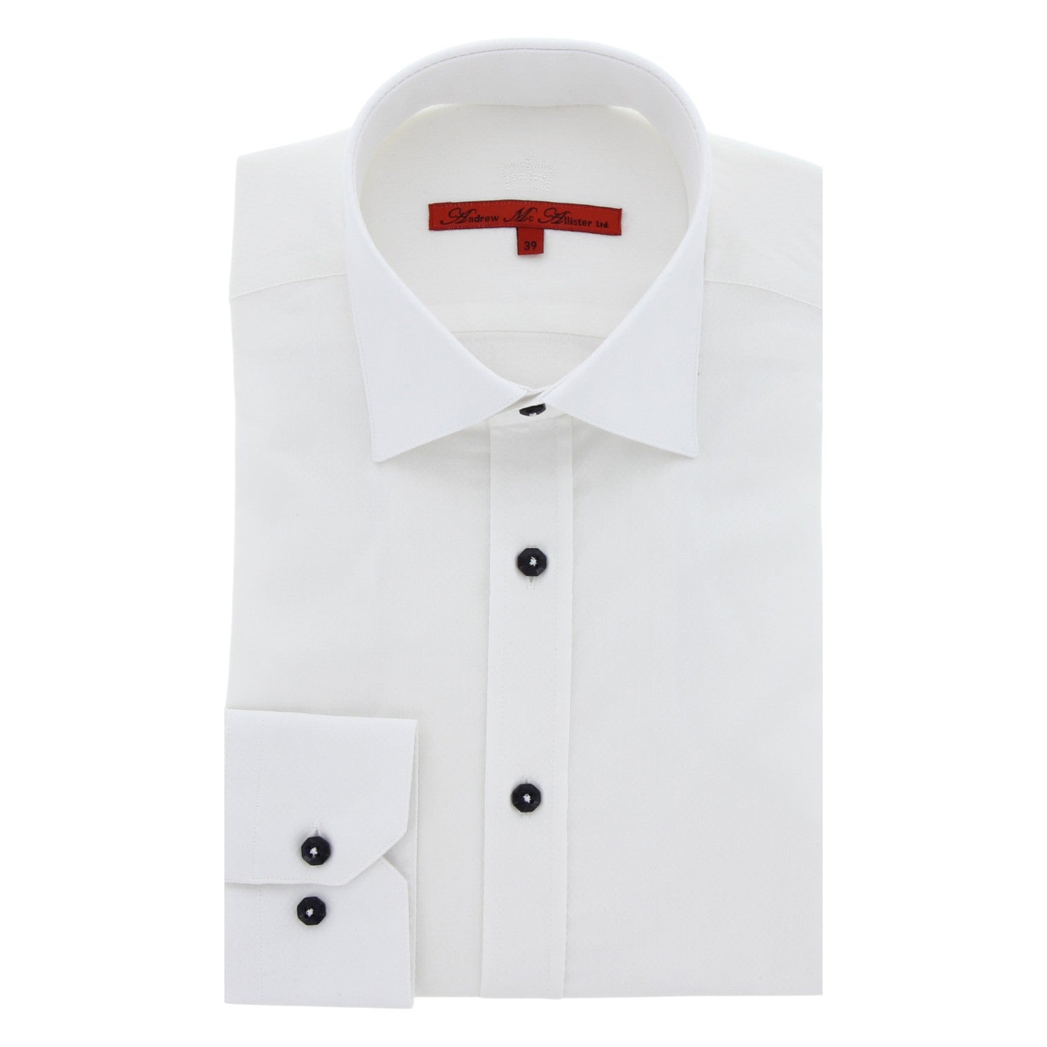 Chemise homme coupe droite unie GARY Andrew Mac Allister AG3AM1