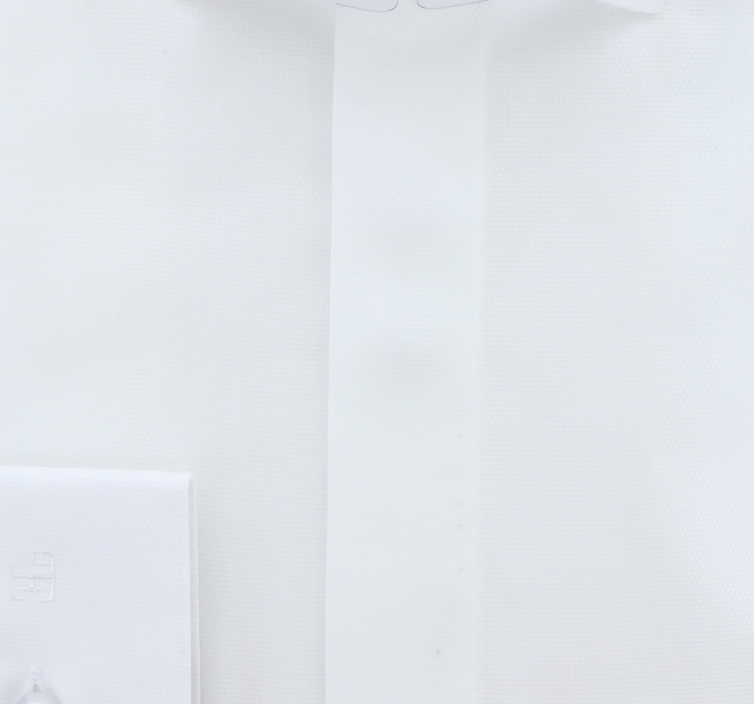 Chemise homme gorge cachée coupe cintré unie NUNZIO Emporio Balzani AG14EB1