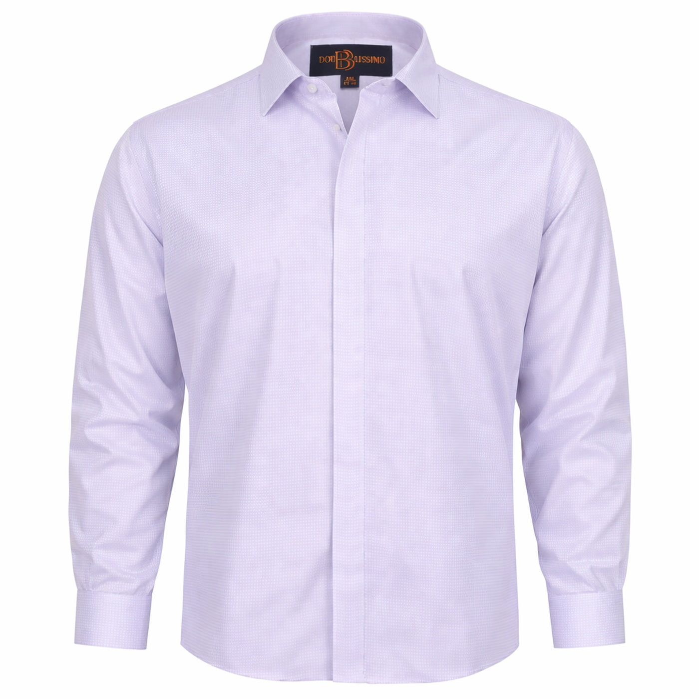 Chemise homme grande taille unie tissu structuré coupe confort PARMASTA Doublissimo AG14DB1.2