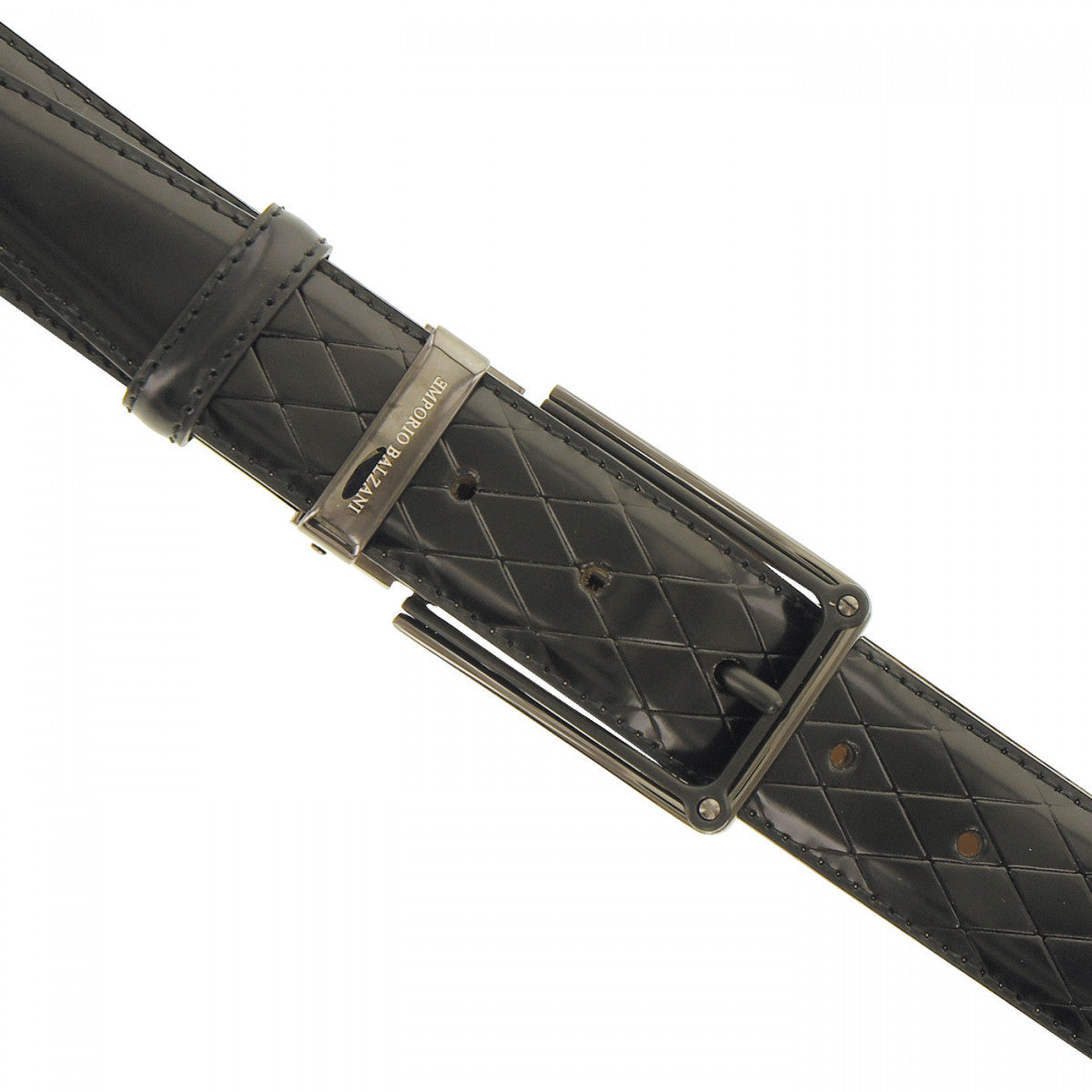 Ceinture cuirANGELO Emporio balzani T12033101-100 noir