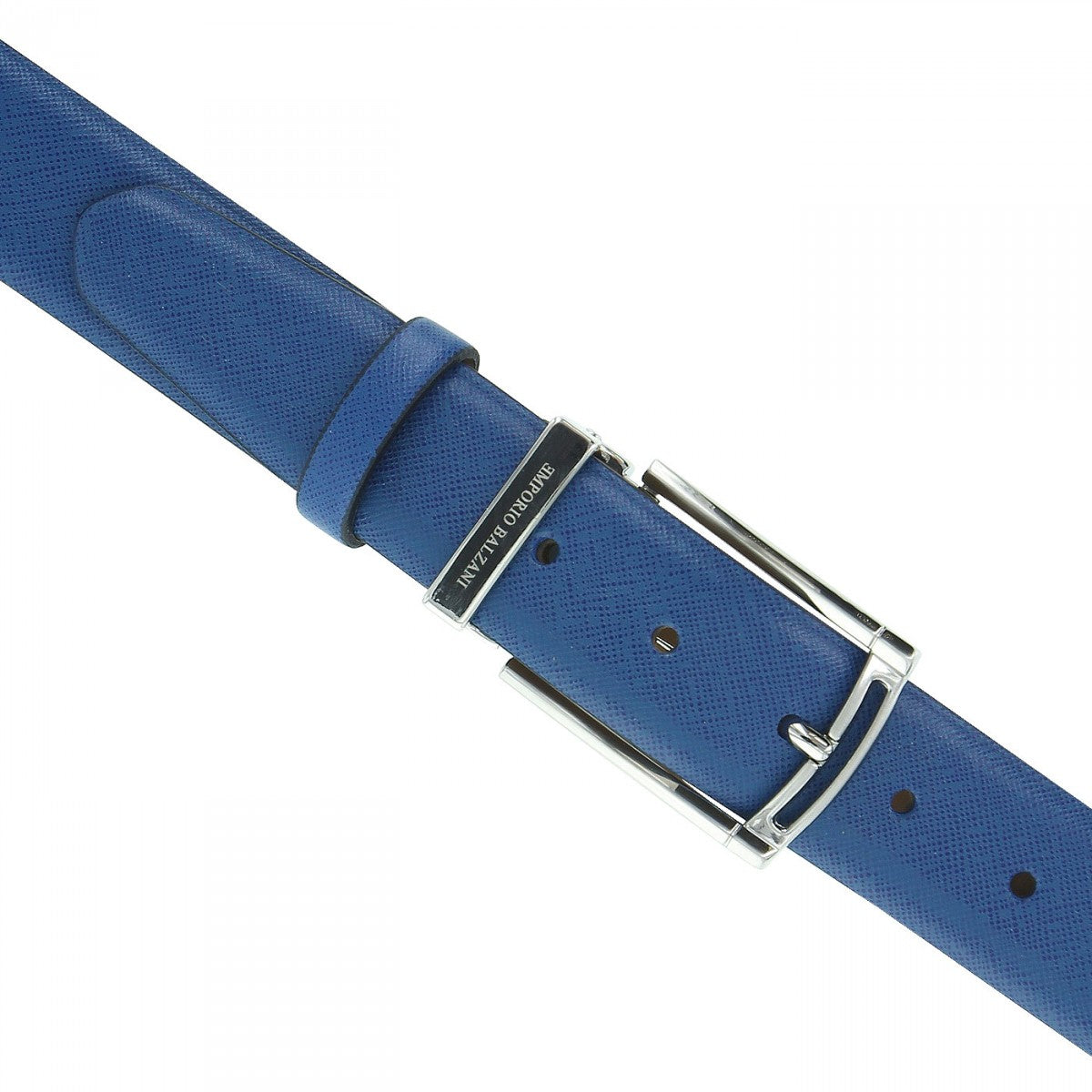 Ceinture CuirFLUVIO Emporio balzani T12000144-470 bleu