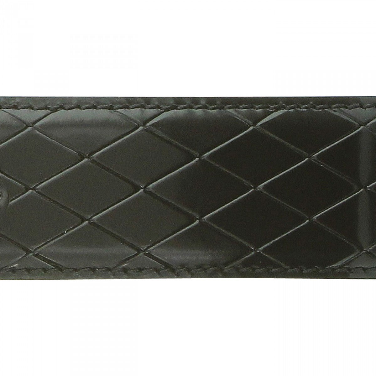 Ceinture en cuir LOSANGE Emporio balzani Q12033101-100 noir