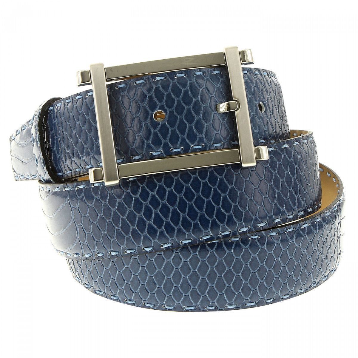 Ceinture cuirPIO Emporio balzani T12003118-470 bleu