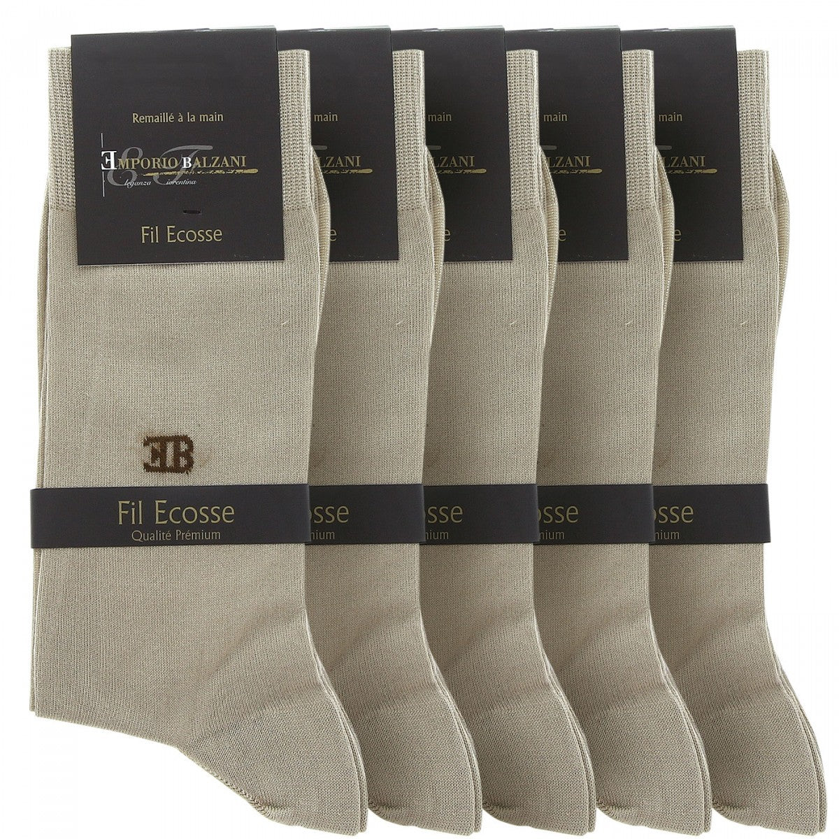 Chaussettes beige