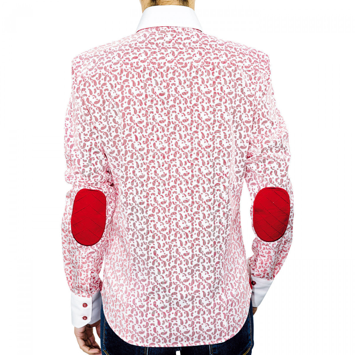 Chemise à coudièresDROOPY Andrew Mc Allister JF9AM3 rouge