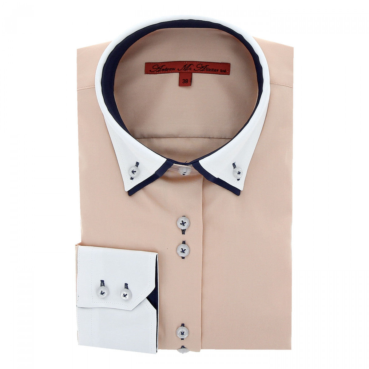 Chemise a coudières orange