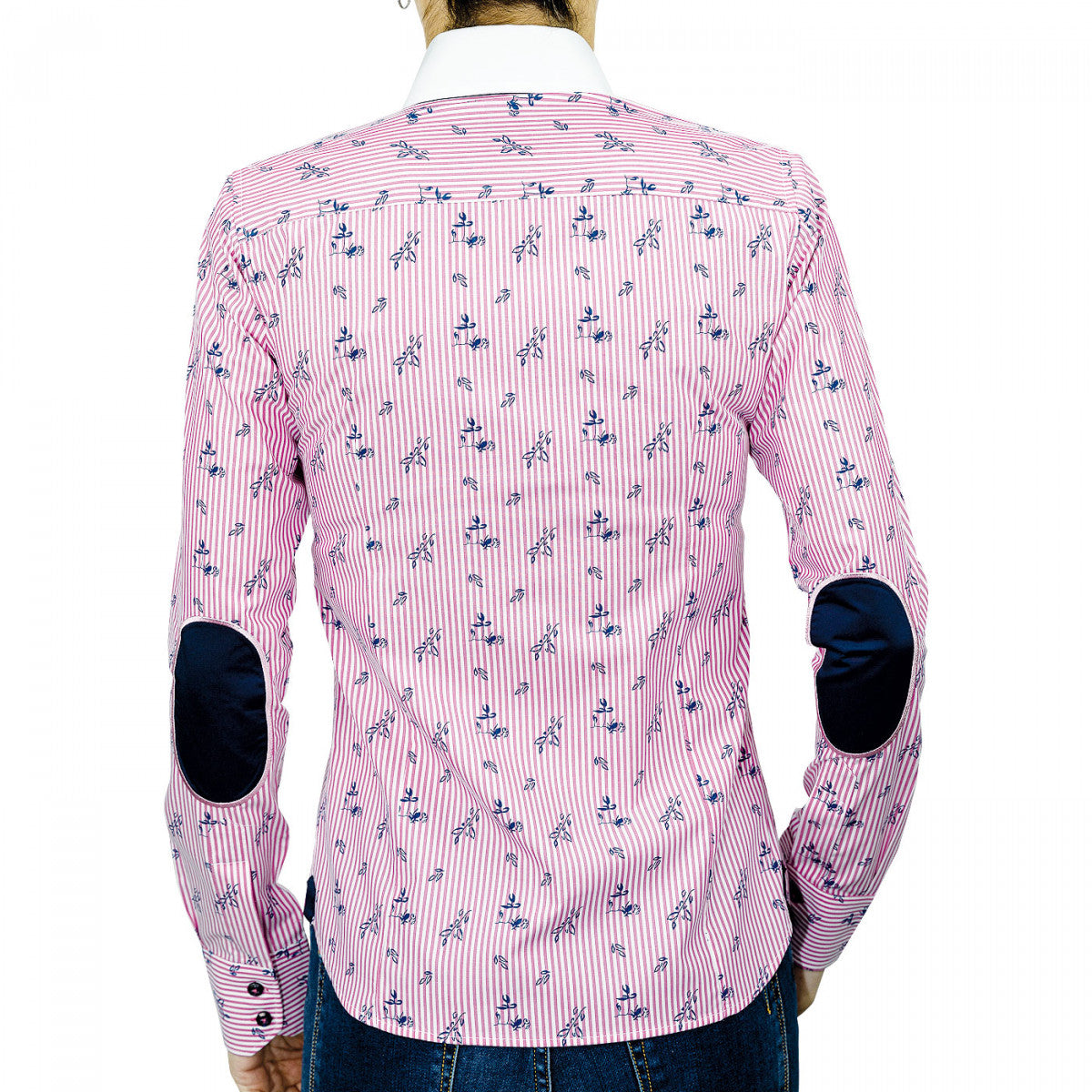 Chemise à coudièresMELBOURNE Andrew Mac Allister XPF1AM2 rose