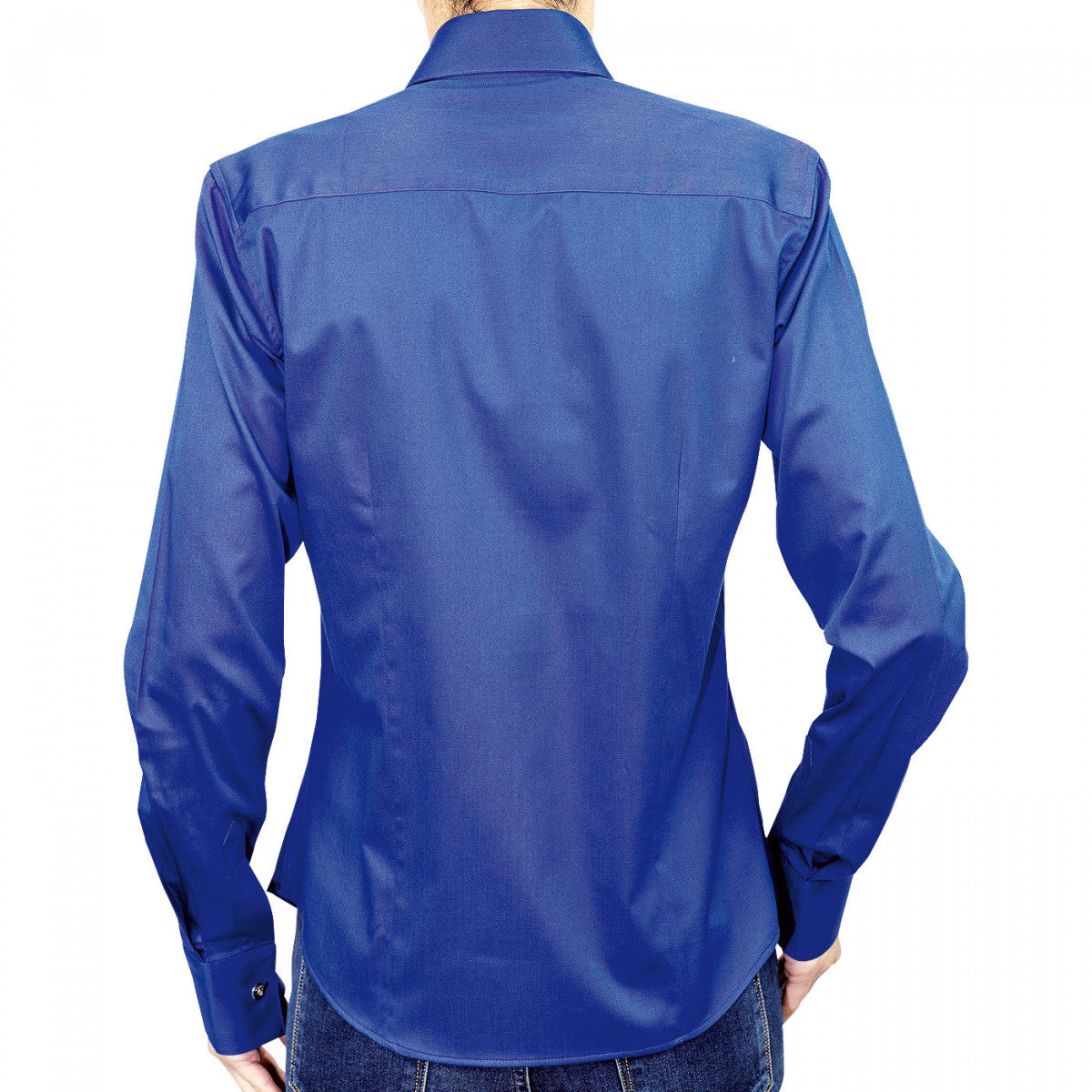 Chemise bouton metalNEW WEAVE Andrew Mc Allister JF12AM5 bleu