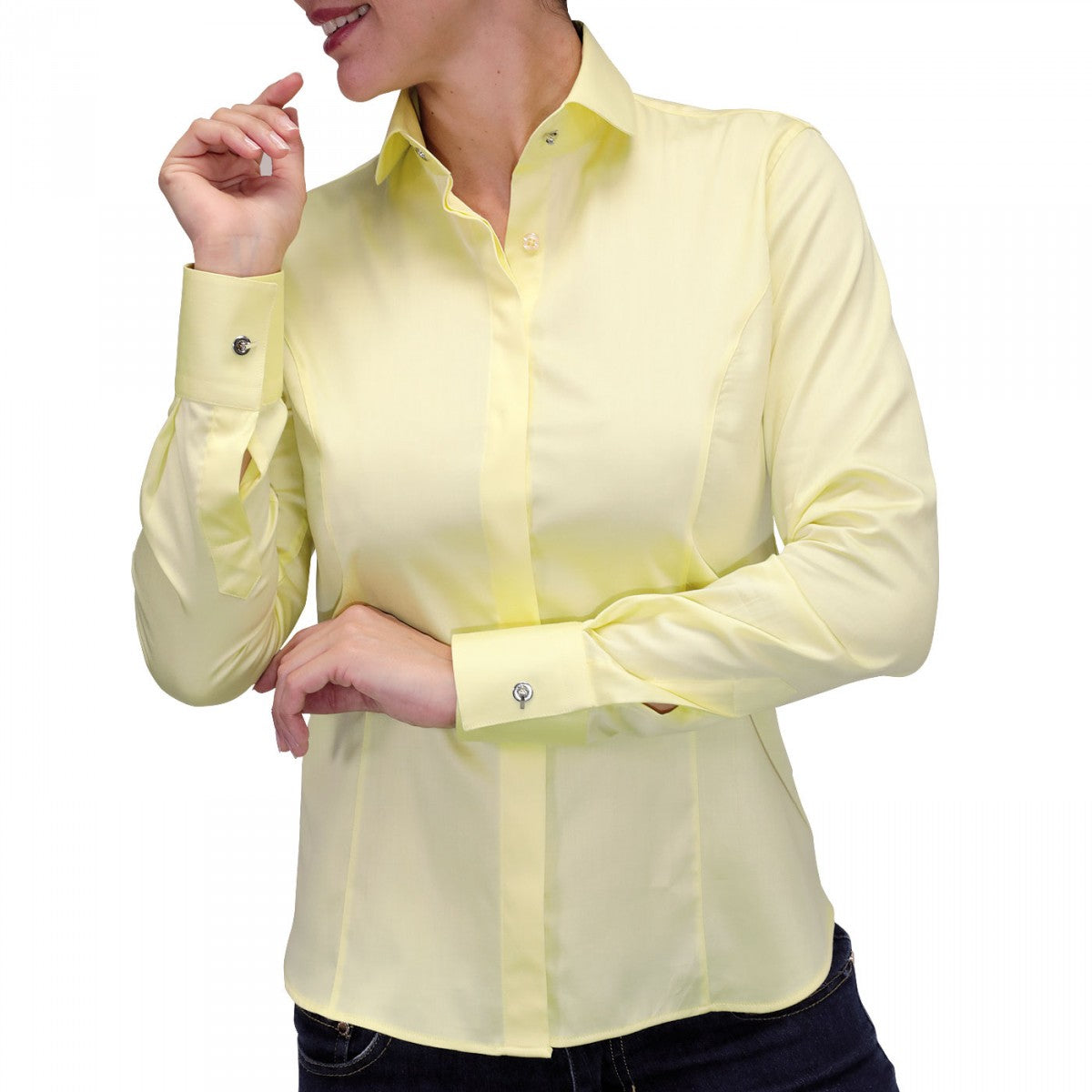 Chemise bouton metalNEW WEAVE Andrew Mc Allister JF12AM3 jaune