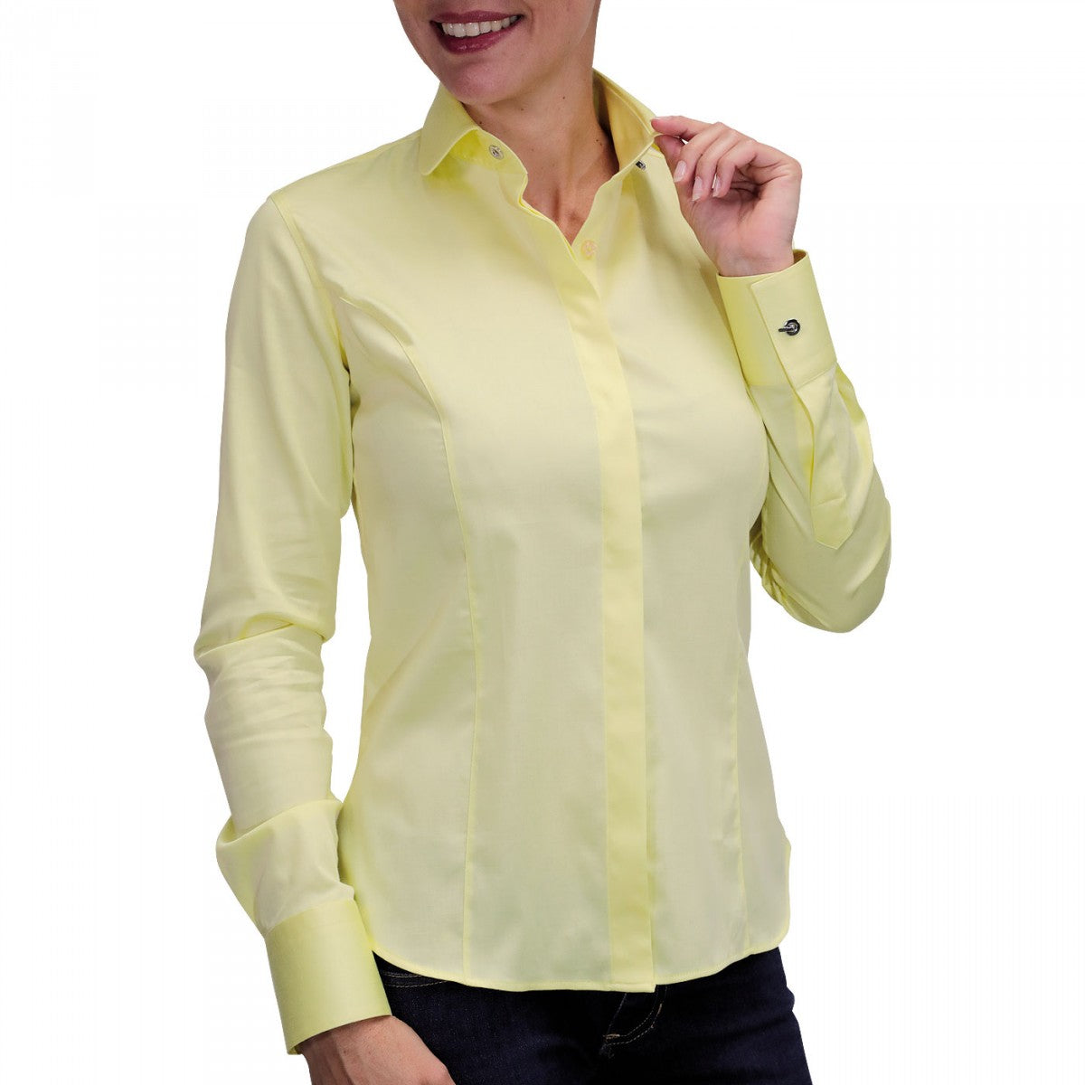 Chemise bouton metalNEW WEAVE Andrew Mc Allister JF12AM3 jaune