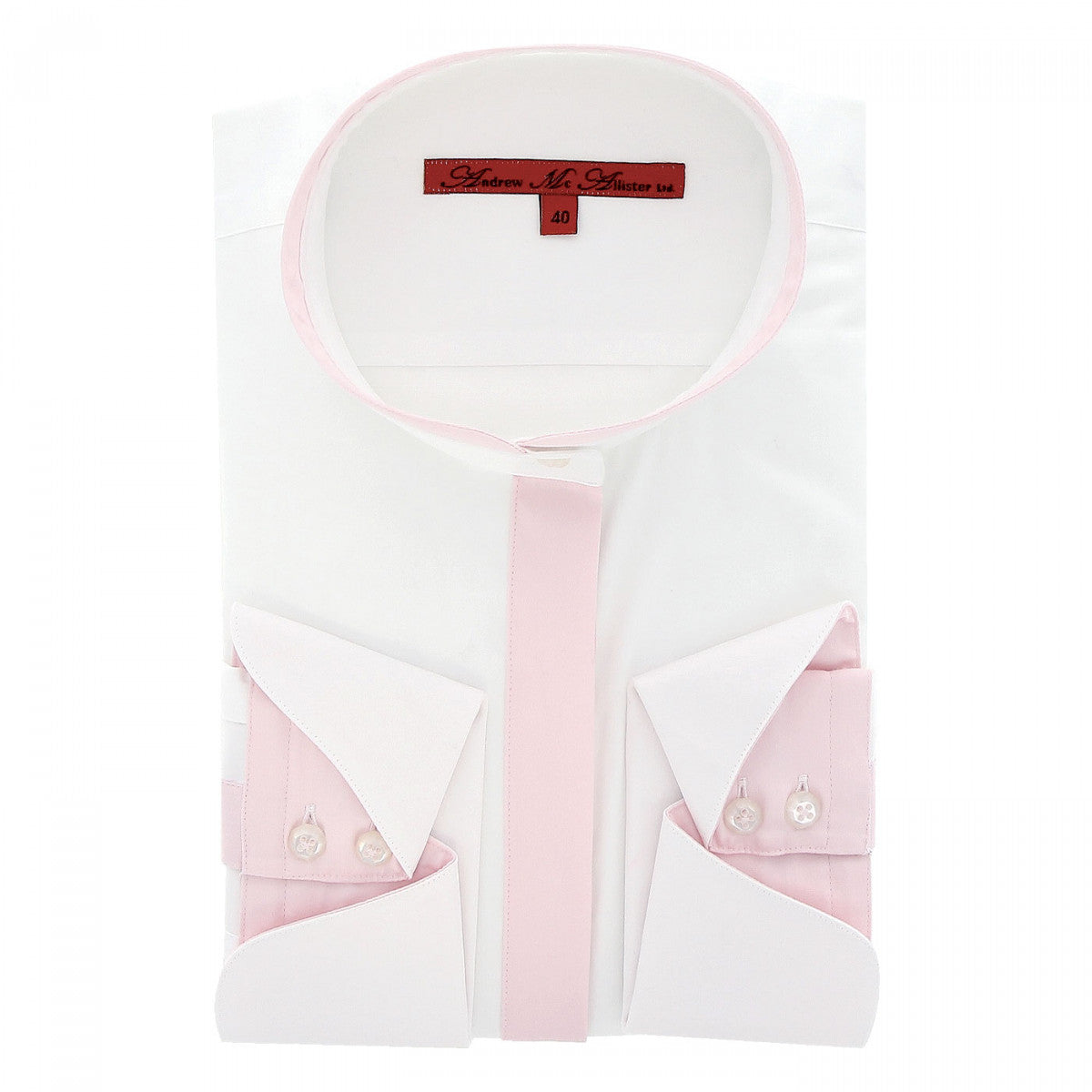 chemise col maoLAWRENCE Andrew Mc Allister TF7AM2 noir
