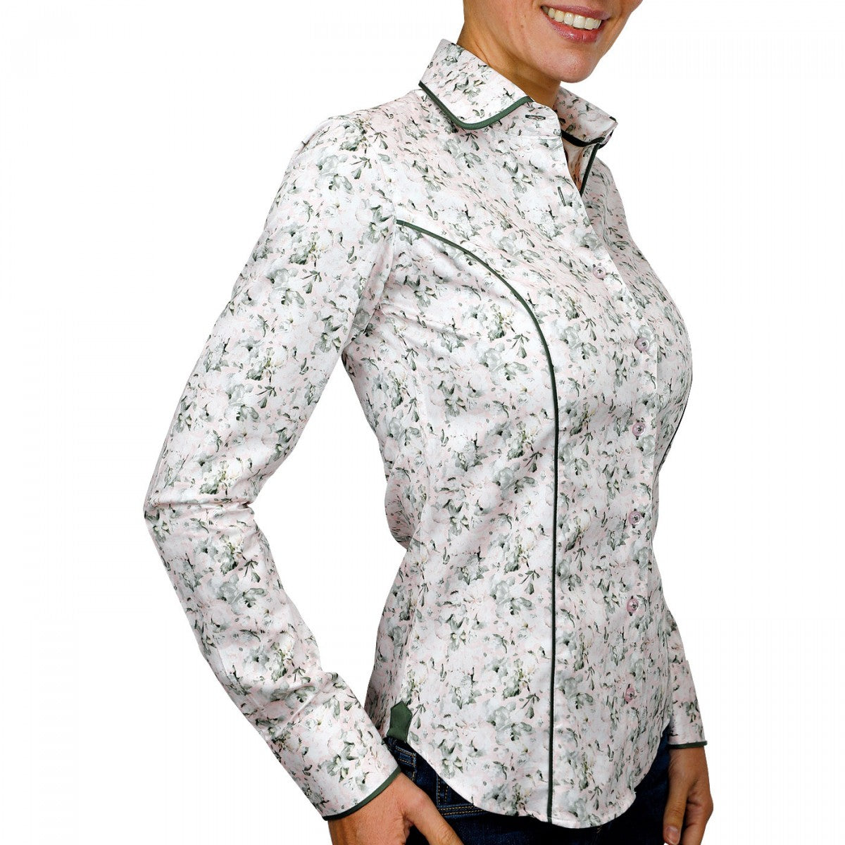 Chemise col rondPASSADENA Andrew Mac Allister XPF6AM1 rose