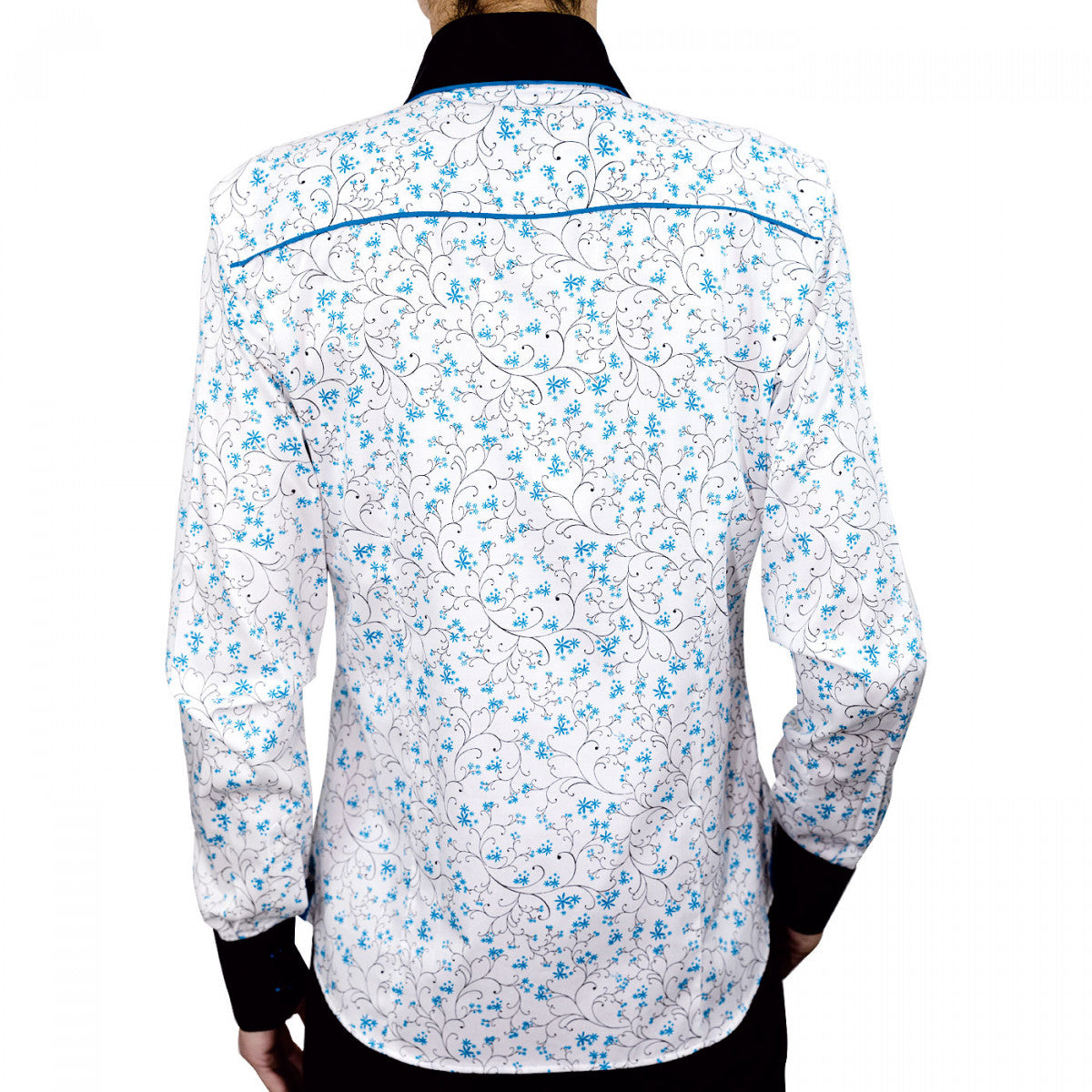 Chemise double boutonPENELOPE Andrew Mc Allister JF7AM1 blanc bleu