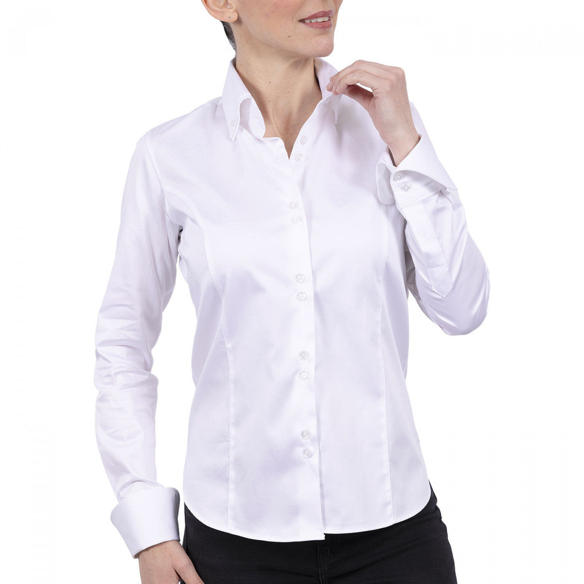 Chemise femme mode oria adf6am1 blanc