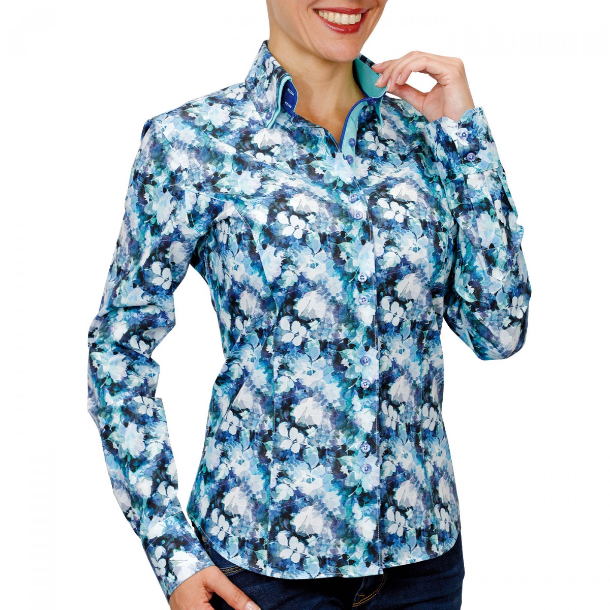 Chemise impriméePENNY Andrew Mac Allister PF4AM6 vert