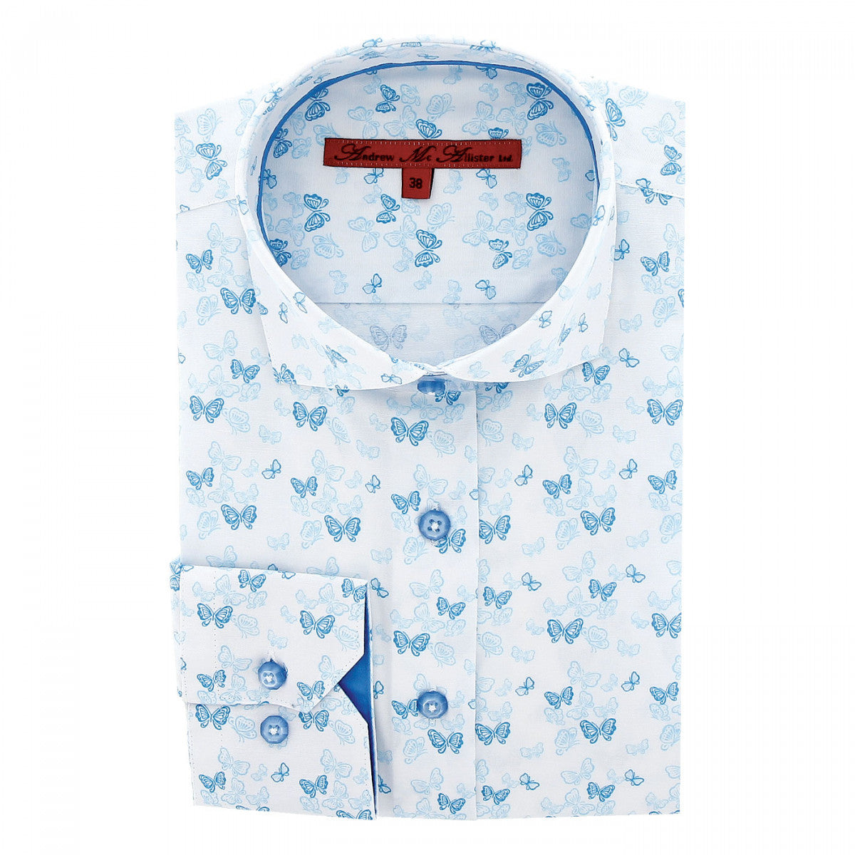 Chemise fantaisiePASSADENA Andrew Mac Allister XPF2AM2 blanc