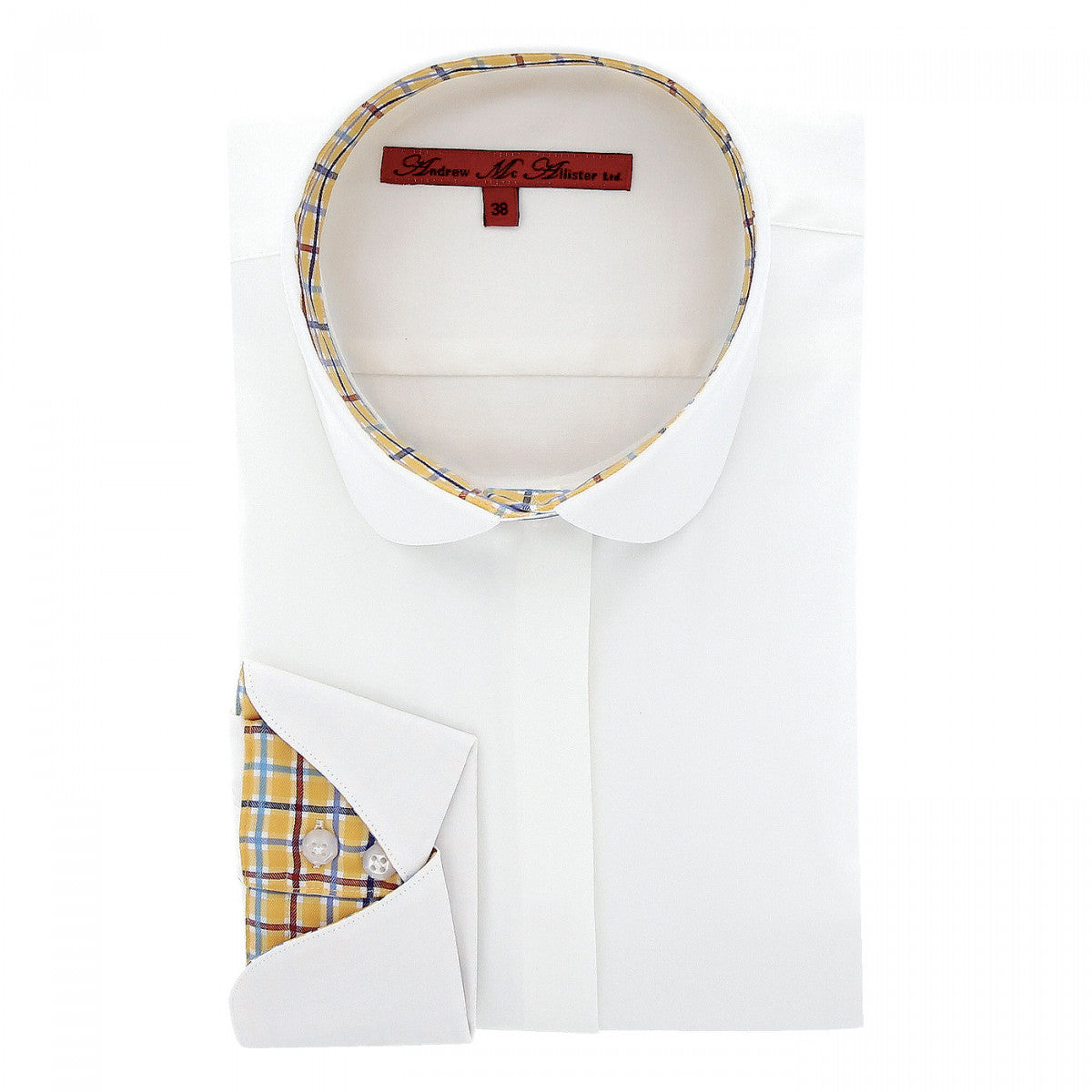 Chemise Habillée blanc orange