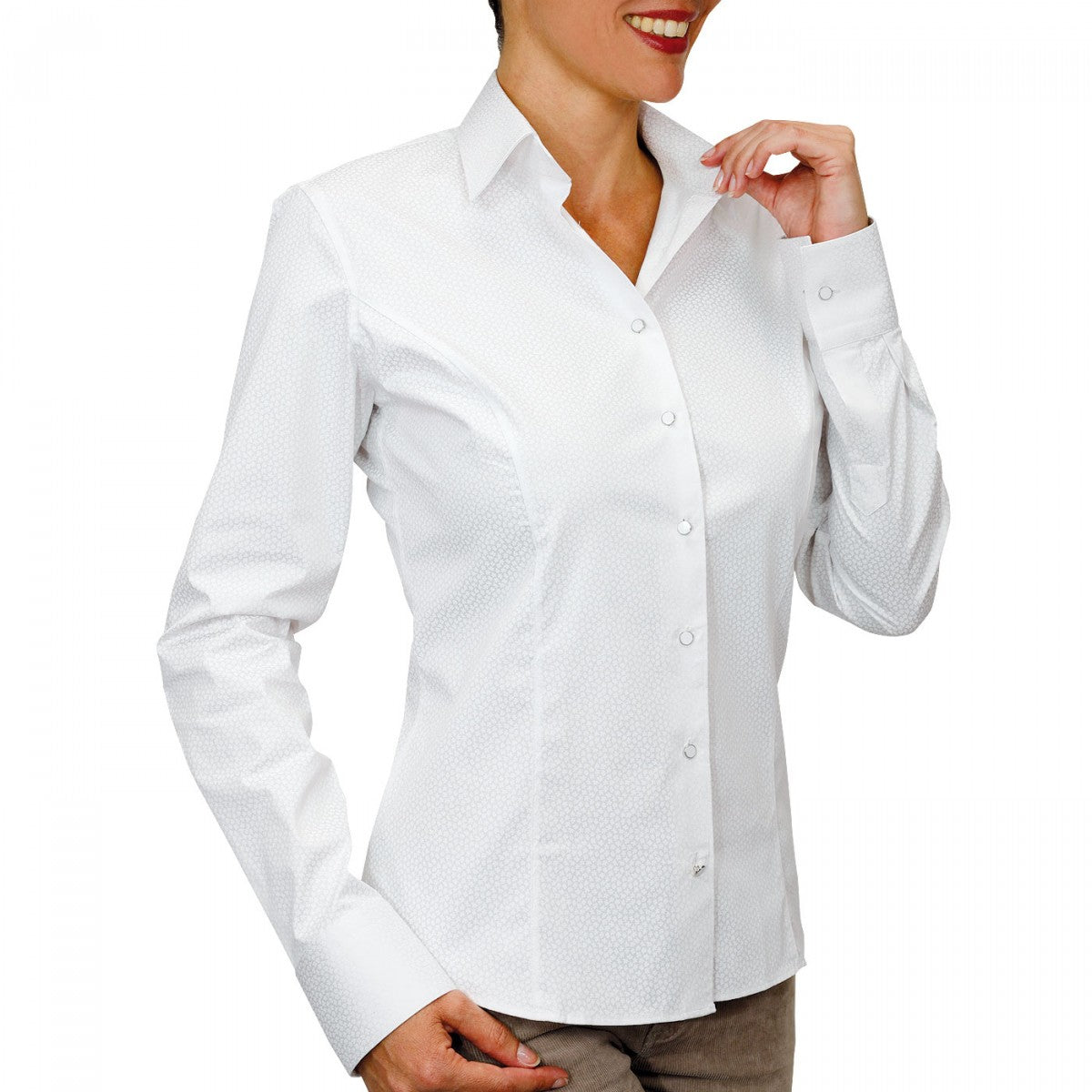 Chemise femme imprimée coupe cintrée DARK Andrew Mac Allister