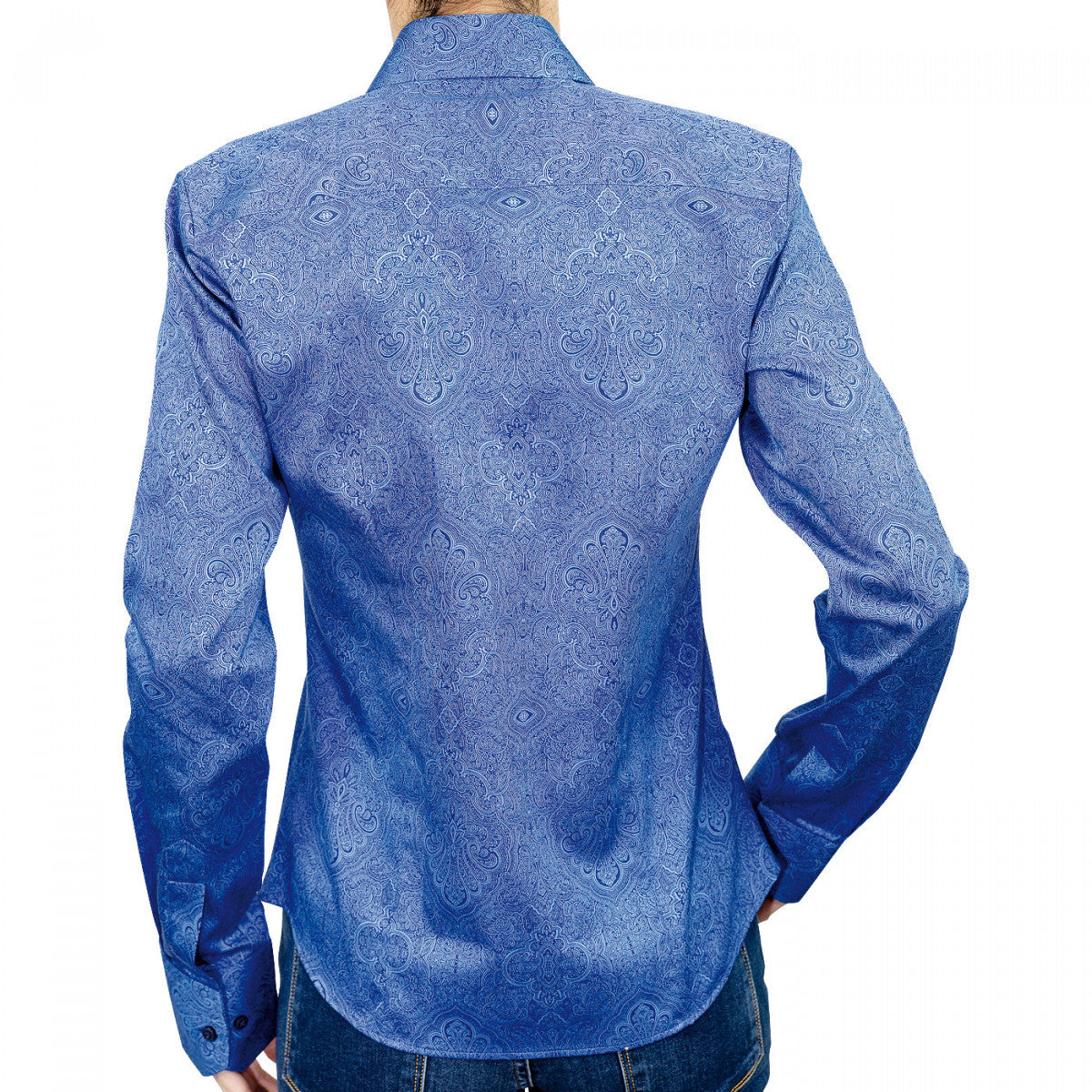 Chemise impriméeASTORIA Andrew Mc Allister TF14AM2 bleu