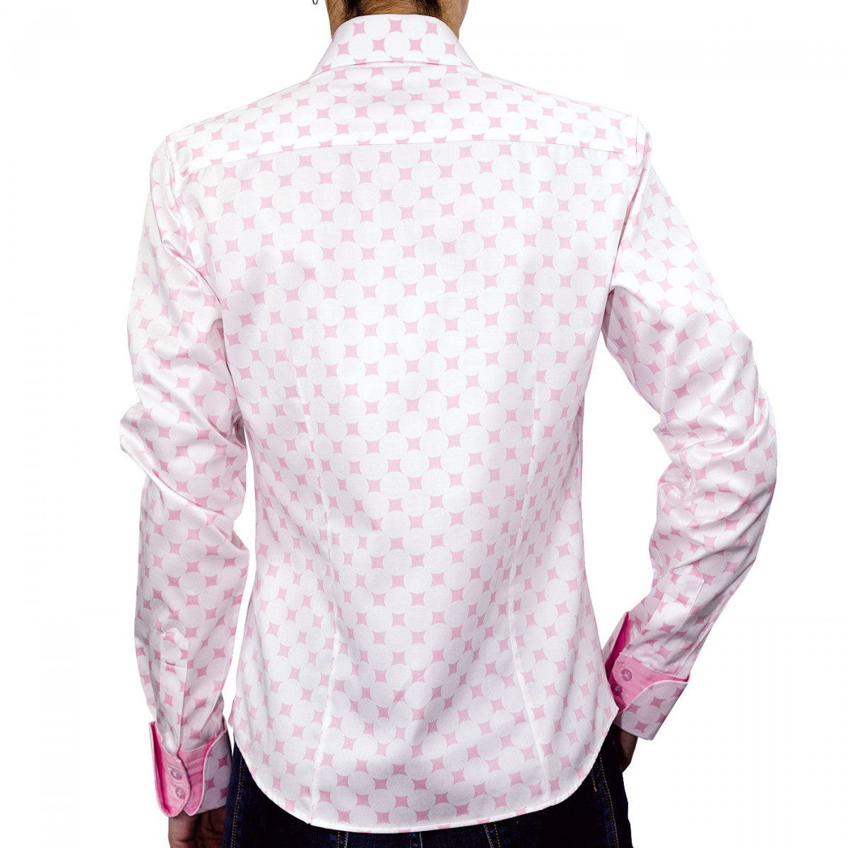 chemise ImpriméBETSY Andrew Mc Allister JF10AM1 rose