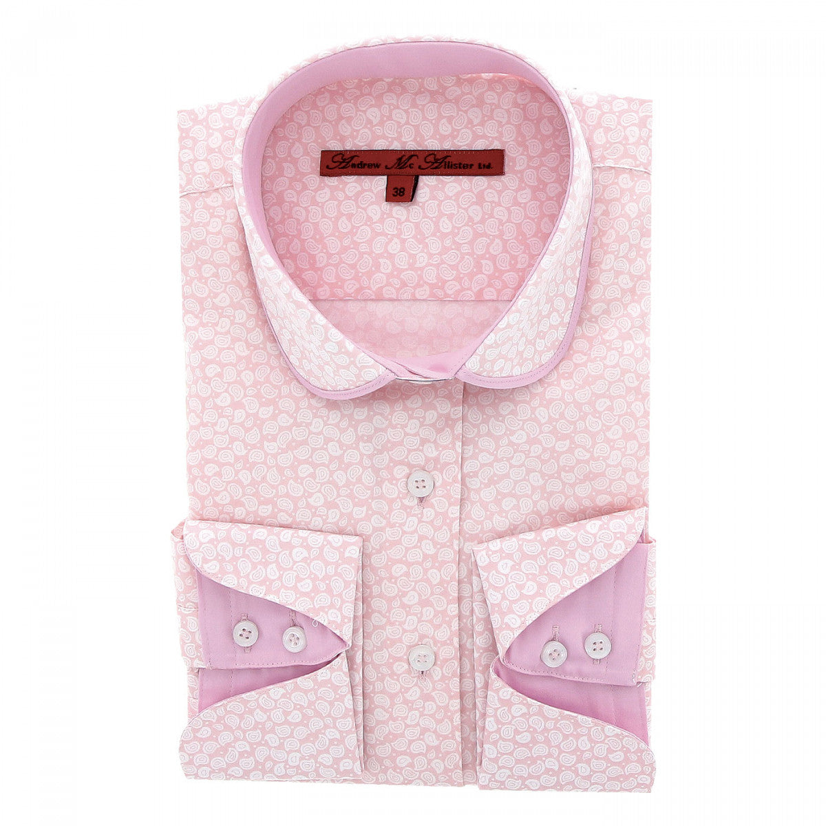 Chemise impriméeHERMIONE Andrew Mac Allister PF15AM3 rose