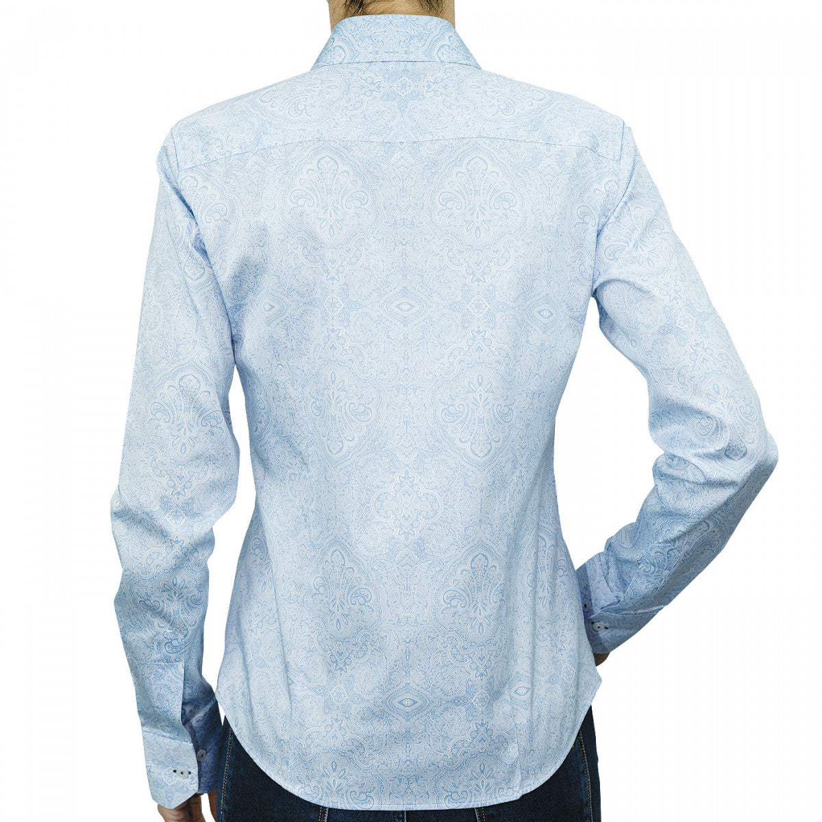 Chemise impriméeKIARA Andrew Mac Allister PF9AM2 bleu