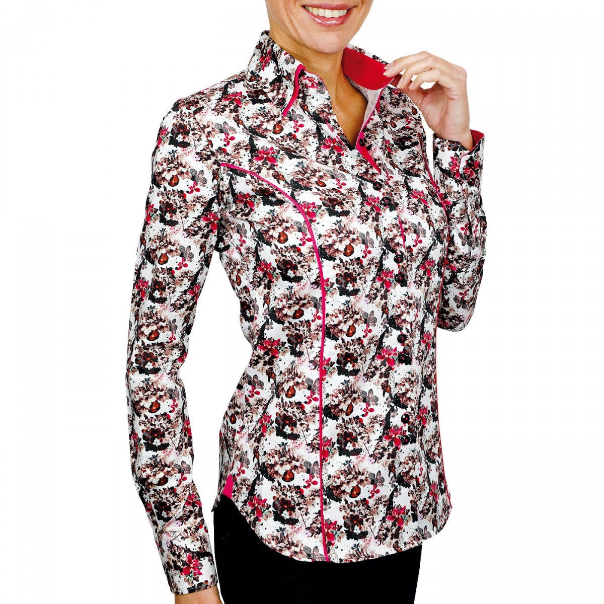 Chemise impriméeSIDNEY Andrew Mac Allister XPF4AM2 rose