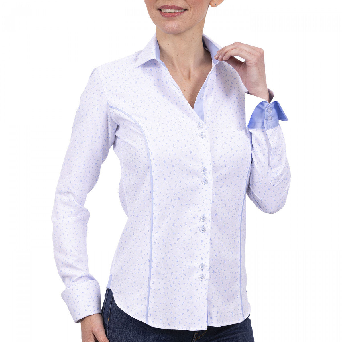 Chemise Femme Aubrion Hyde Park – Cross Country – Améthyste – Taille M