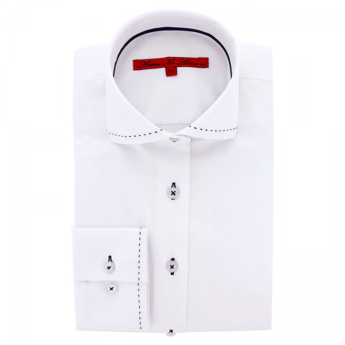 Chemise femme mode LEANA-faa3am3 blanc bleu