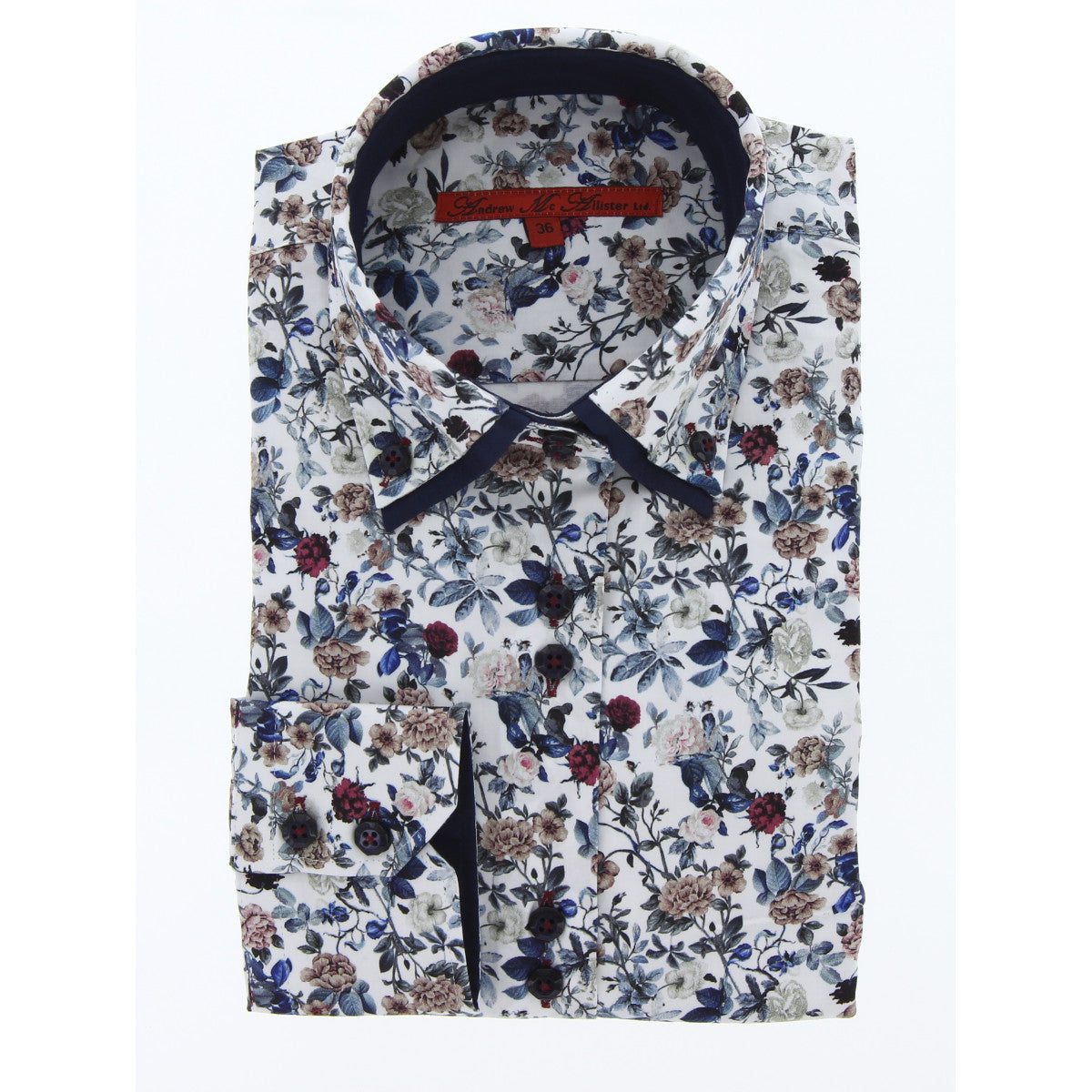 Chemise femme mode LIBERTA adf1am3 blanc bleu rouge