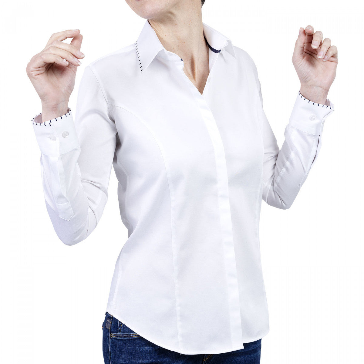 Chemise femme mode MARINA faa1am1 blanc