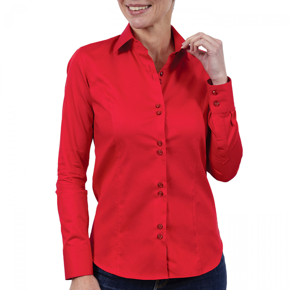 Chemise femme mode noelia-abf1am1 rouge