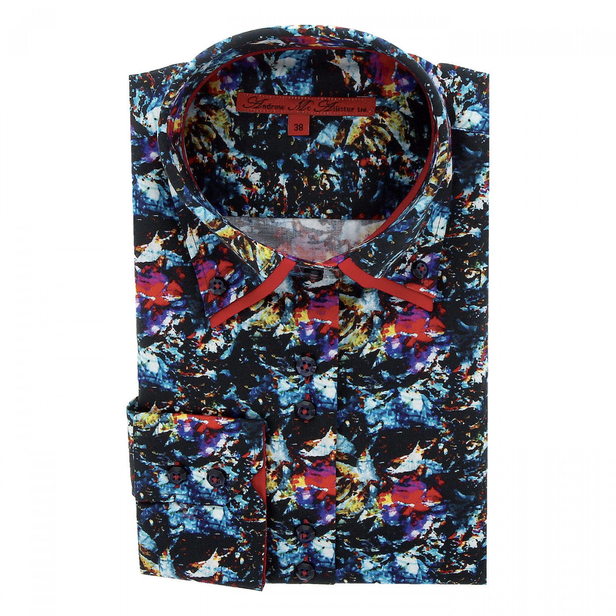 Chemise modePLYMOUTH Andrew Mac Allister XPF8AM1 noir