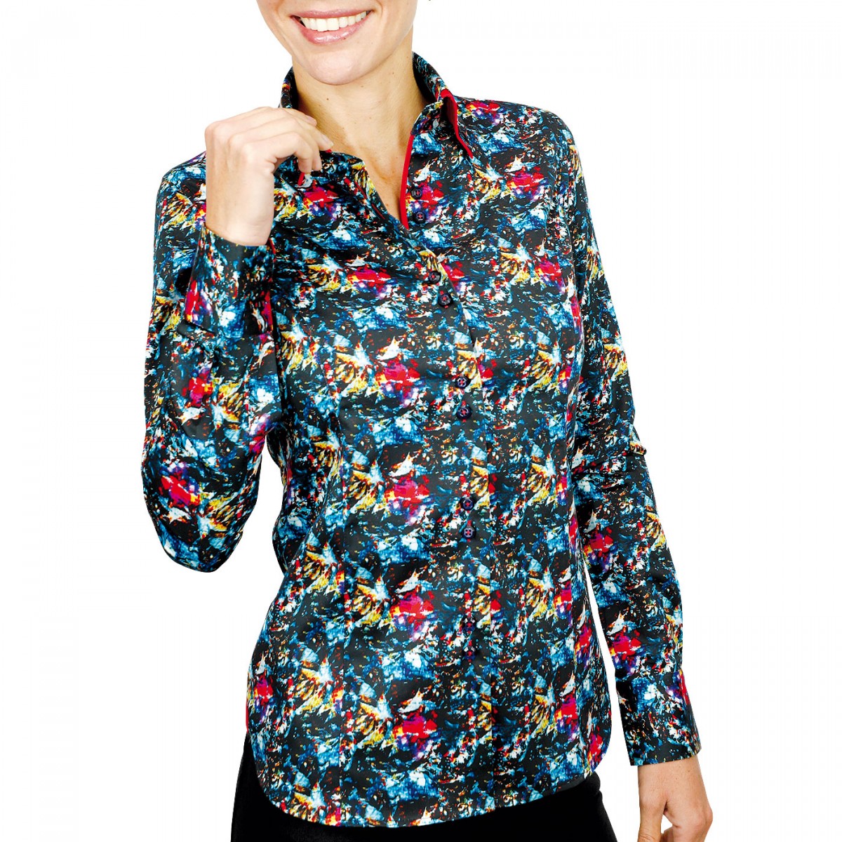 Chemise modePLYMOUTH Andrew Mac Allister XPF8AM1 noir