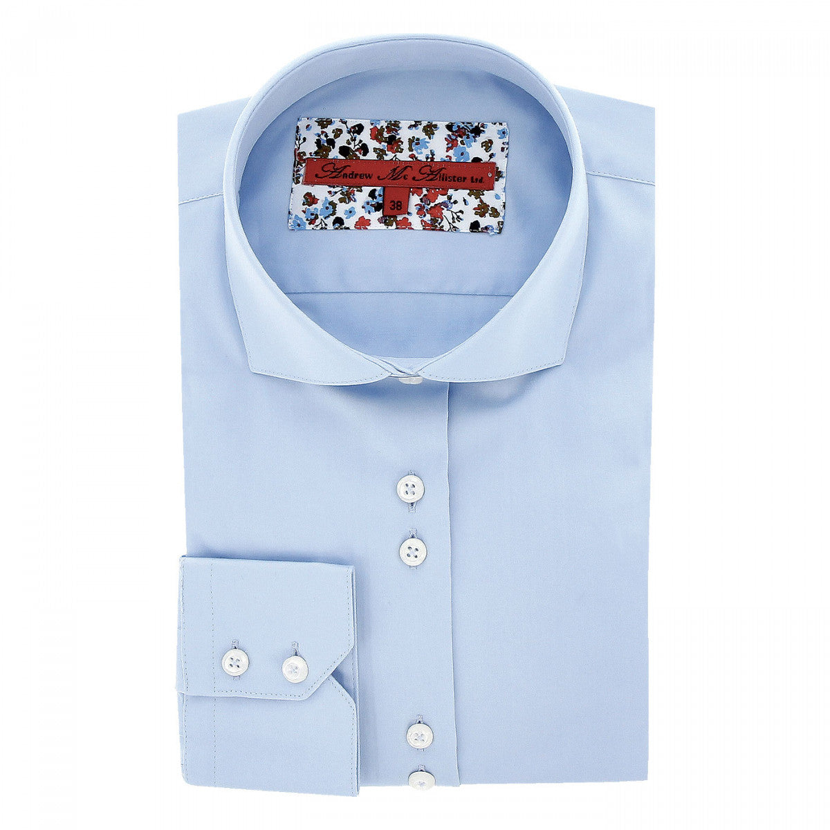 Chemise mode bleu clair