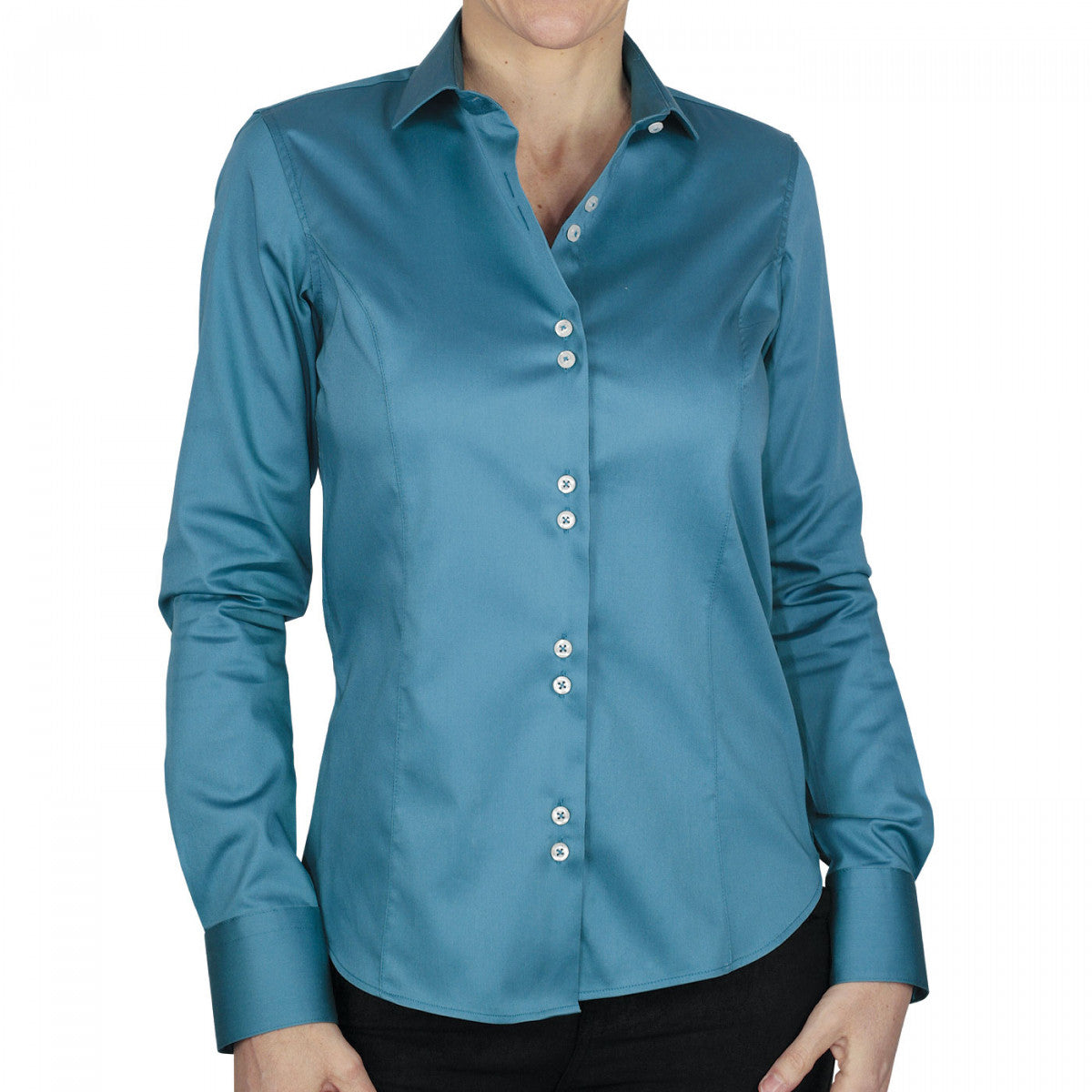 Chemise mode bleu