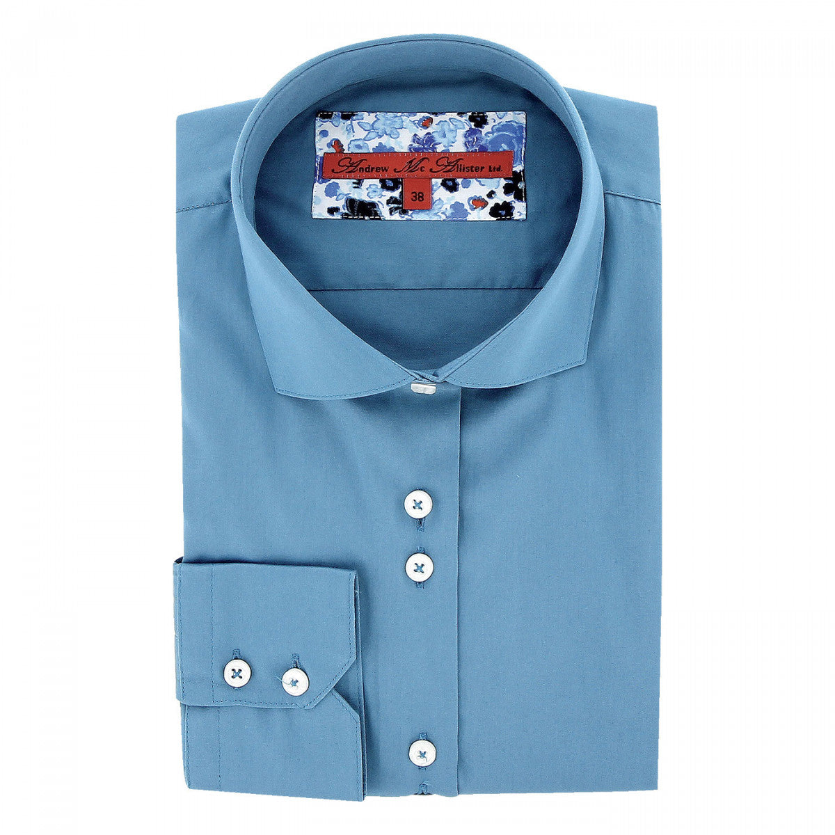 Chemise mode bleu