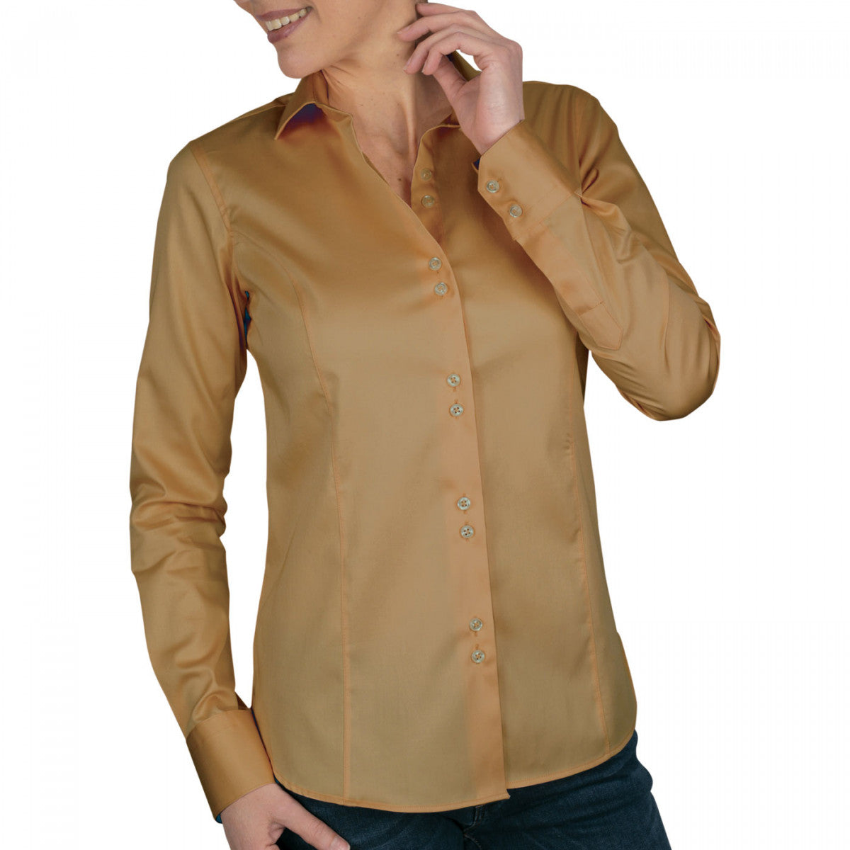 Chemise mode marron