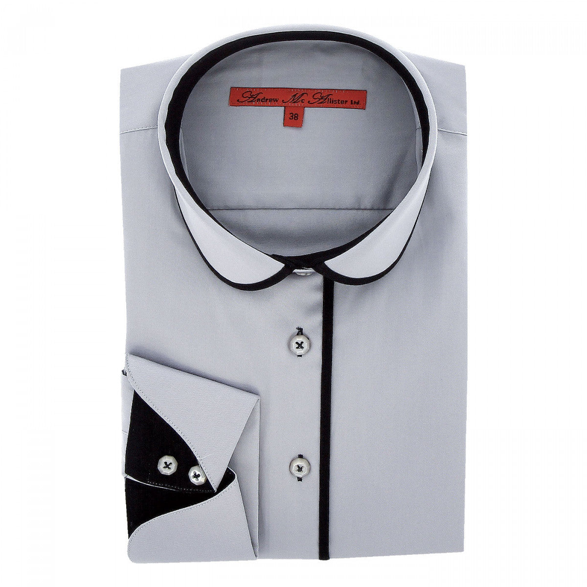 Chemise napolitaine gris