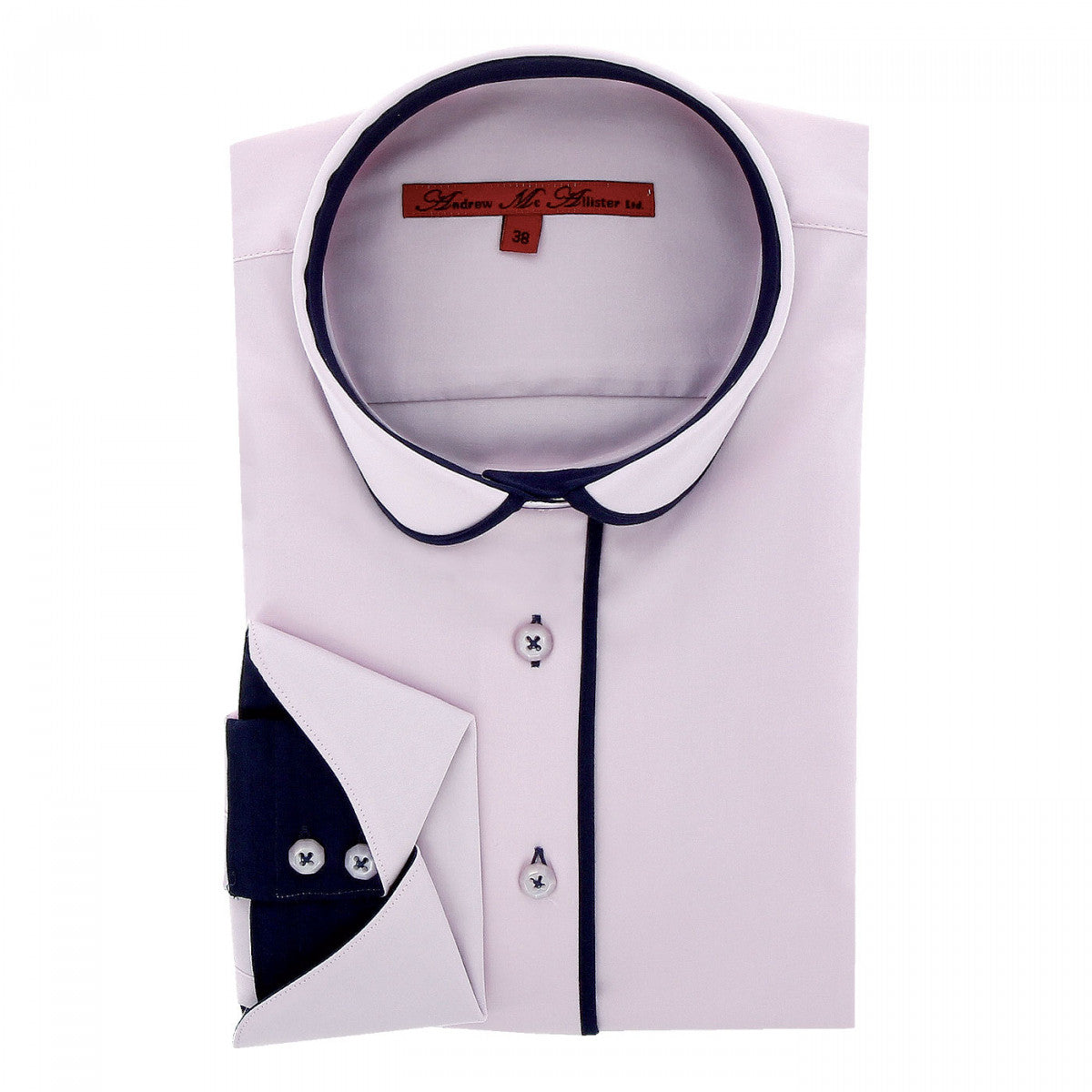Chemise napolitaine rose