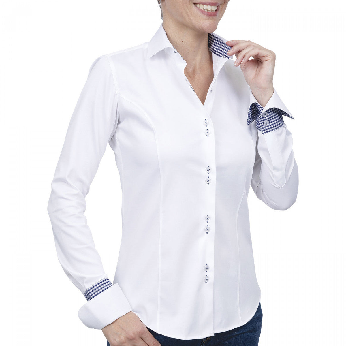 Chemise napolitaine blanc